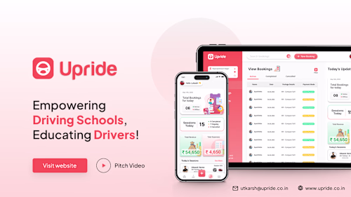 UPRIDE Mobile/Web App UI/UX Design
