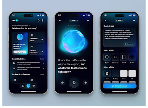 Mobile App UI/UX Design.
Velo is