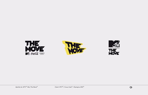 MTV The Move: Identity Design