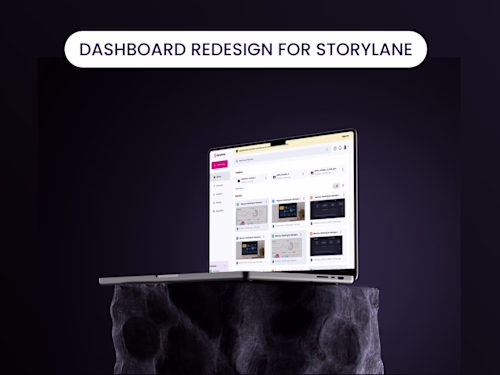 Dashboard redesign for a YC Company (Storylane)