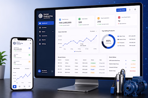A desktop point-of-sale platform for
