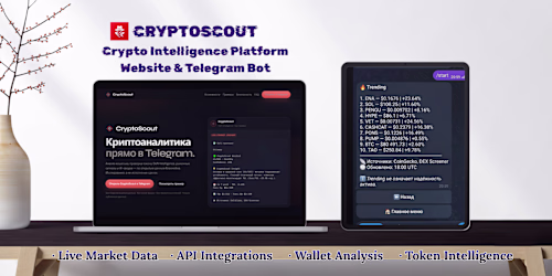 CryptoScout is a Telegram crypto