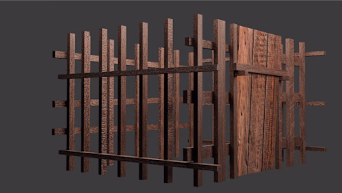 A goat pen I built