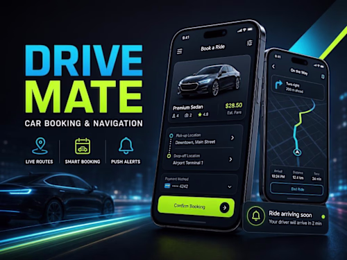Drive Mate — Peer-to-Peer Car Booking & Navigation