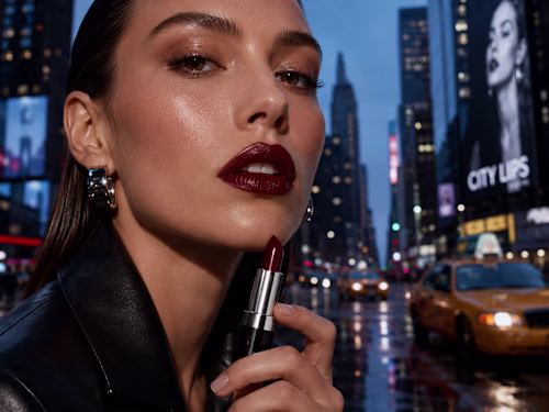 Midnight Glamour: High-Fashion Editorial Beauty Campaign
