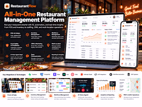 AI-Powered Restaurant Management SaaS
