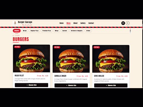 Burger Garage — Ishq Nalo Burger Changa