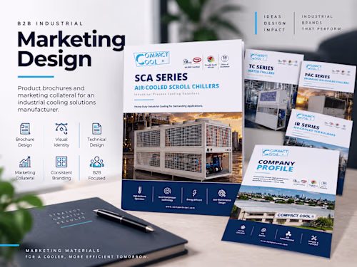 I developed a cohesive suite of B2B marketing and sales coll...