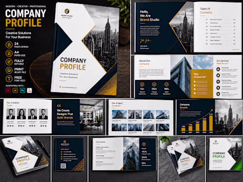 Modern Company Profile Template –