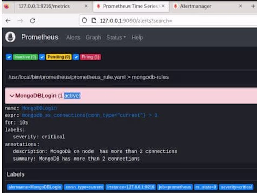 MongoDB integration with Prometheus