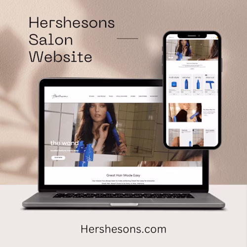 Salon website