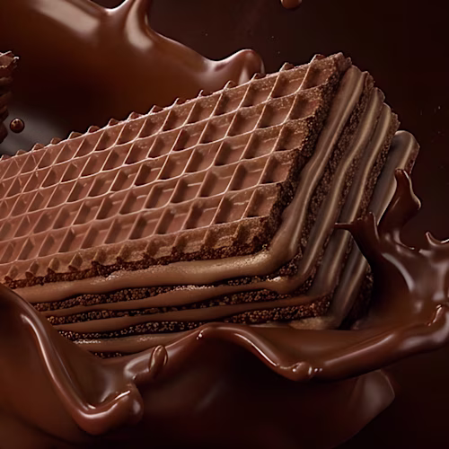 3D illustration for wafer packaging.