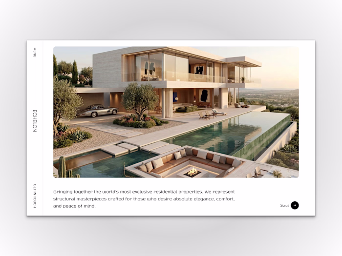 Echelon: Ultra-Luxury Real Estate Framer Template