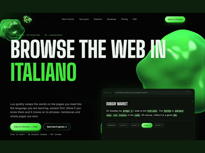 Lua: Learn a Language by Reading the Web