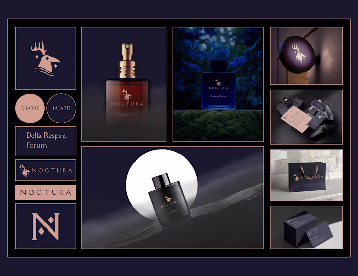 Noctura: Fictional Visual Identity Project