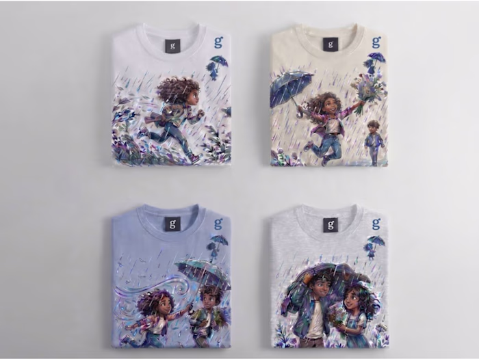 "Storytelling T-Shirt Collection: Custom Multi-Panel