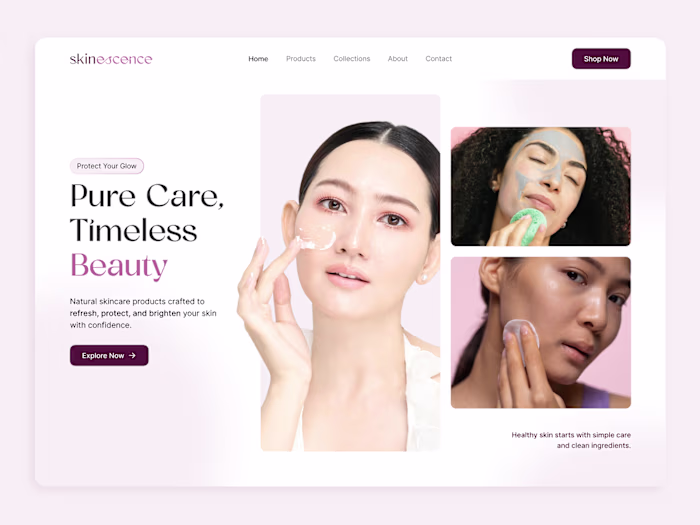 🌸 Skinescence - Skincare Hero