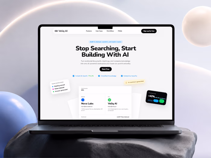 A landing page shouldn't just