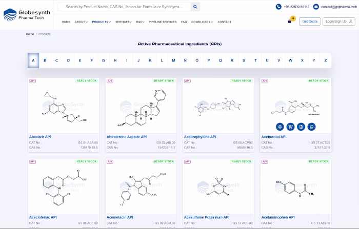 Developed a pharmaceutical product and