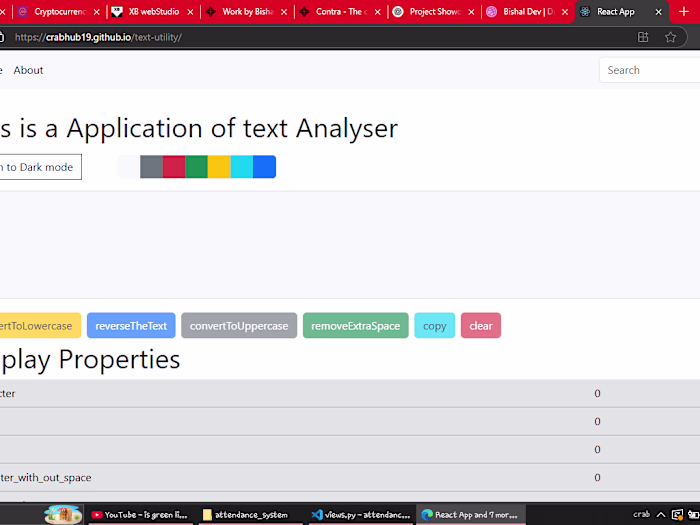 React App