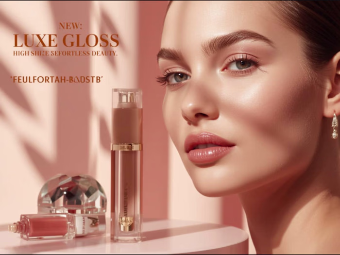 AI Luxury Beauty Campaign & Social Media Branding