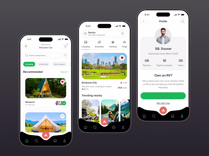 The Dyrt iOS App Redesign