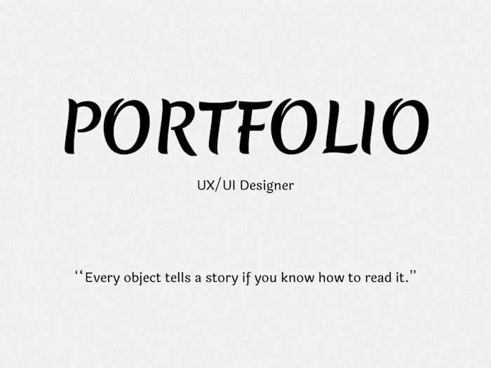 Mobile Designs Portfolio UX/UI Designer