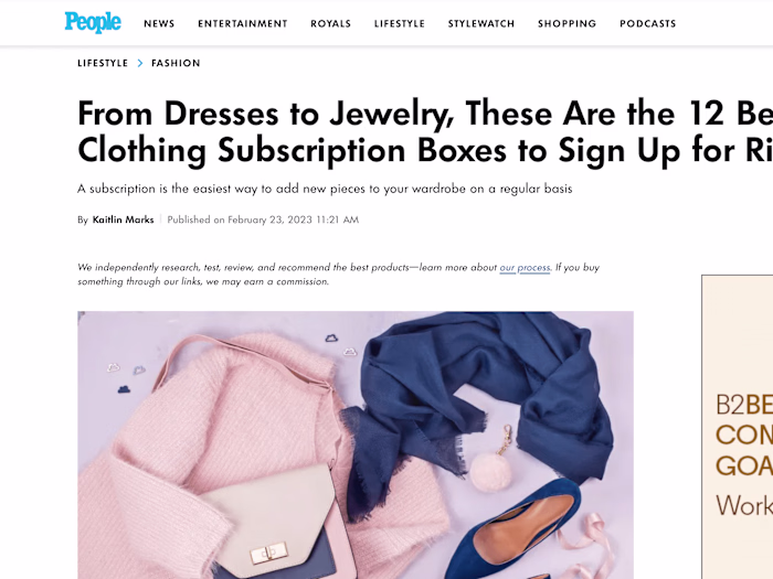 Best Clothing Subscription Boxes for Women | PEOPLE