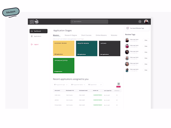 Revamp the program director’s academic portal