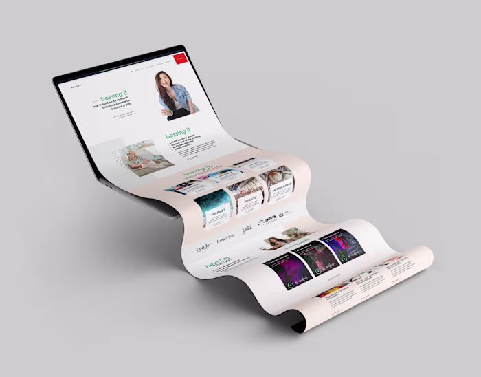 Square - website design