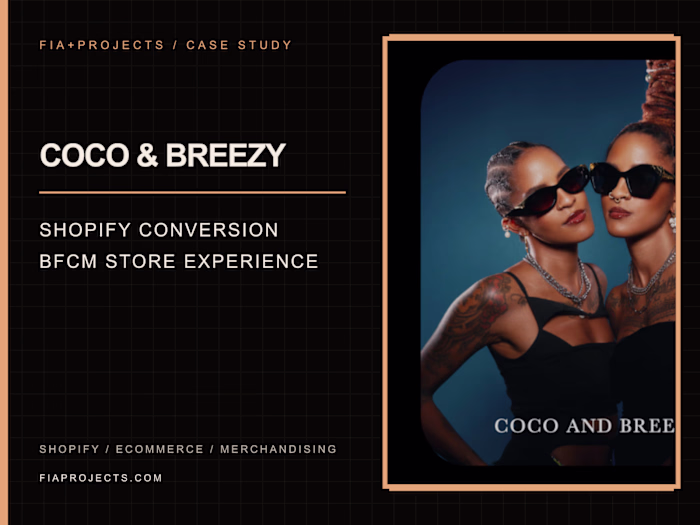 Coco & Breezy: Shopify Conversion + BFCM Store Experience