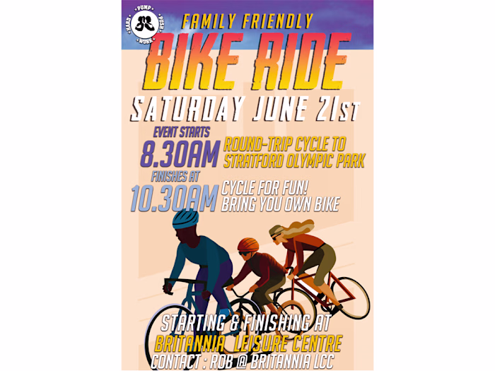 PPWH Bike Ride Poster for Social Media