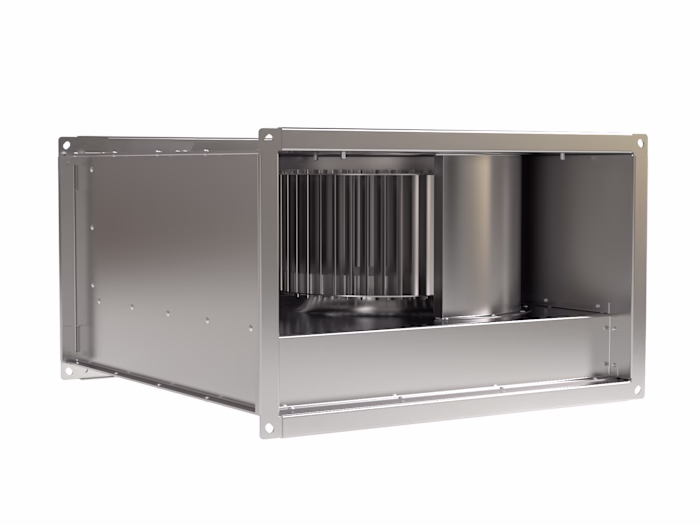 Rectangular duct fans