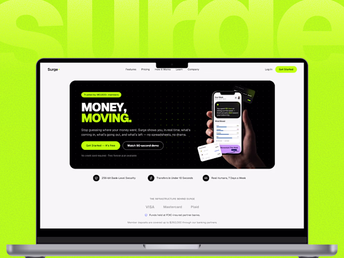 Surge Marketing Website 