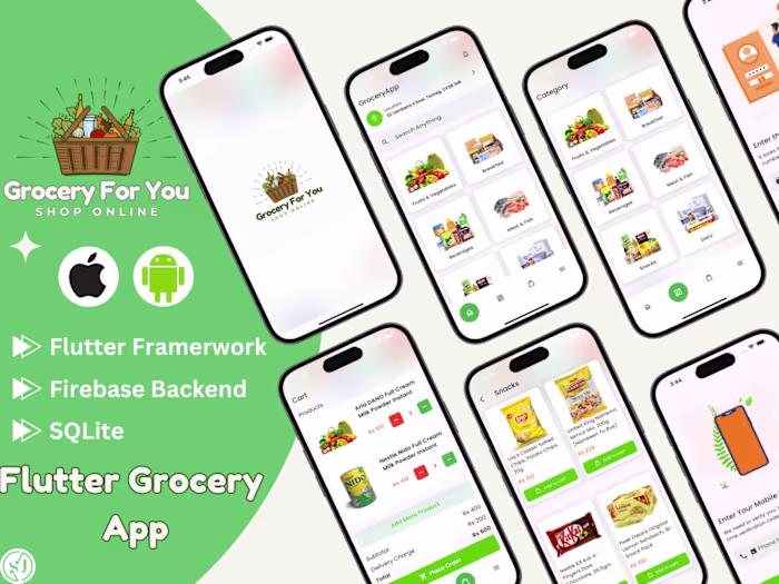 Grocery App (Flutter Project)