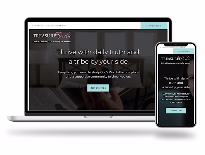 Treasured Tribe Community Web Site