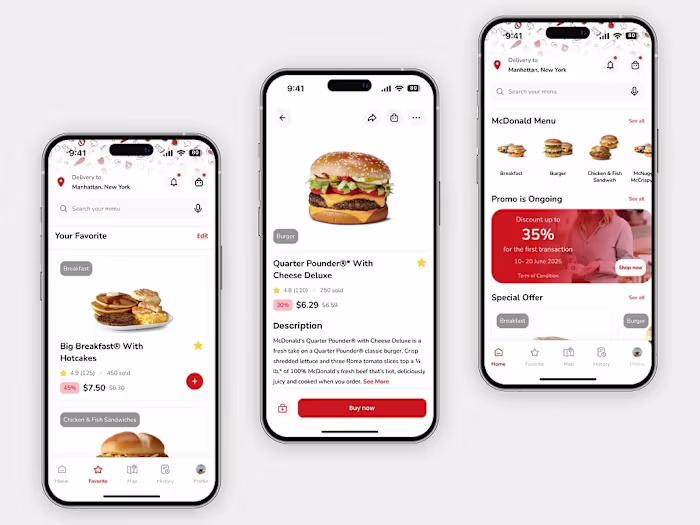 Food Delivery Mobile App Design

A