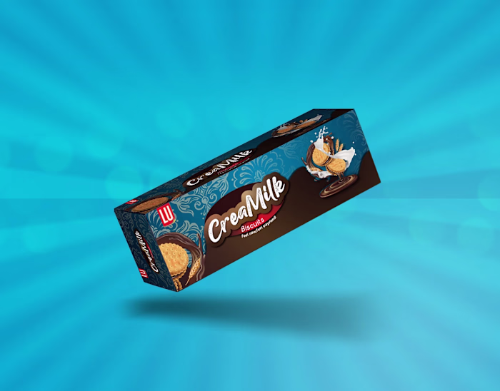 CreaMilk Biscuit Packaging