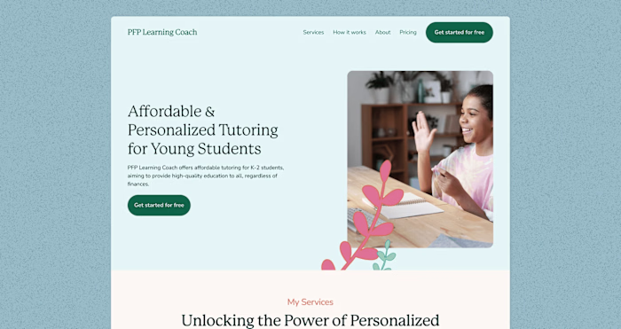 PFP Learning Coach