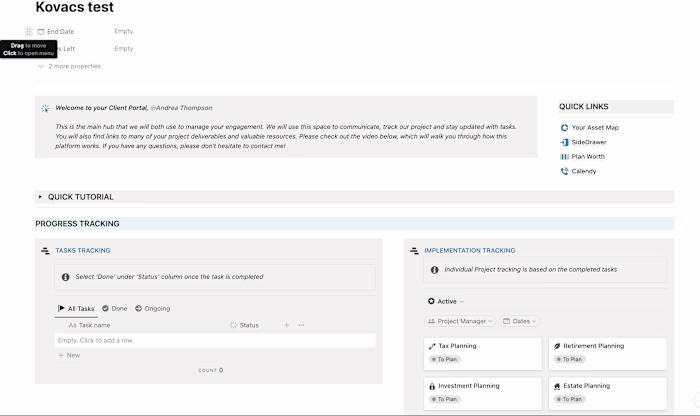 Implementing Customised Workflow on Notion