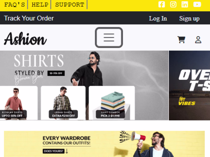 E-Commerce Website