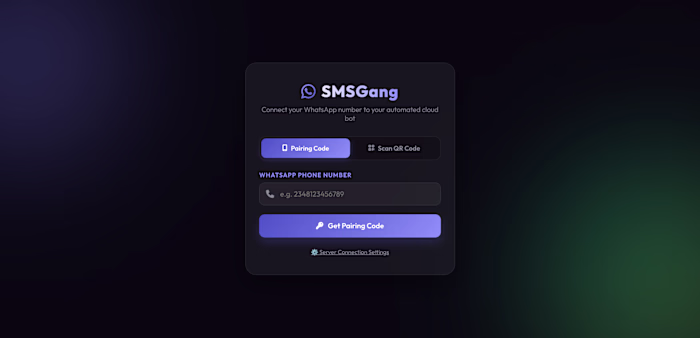 ⚡ SMSGang WhatsApp Cloud Assistant
