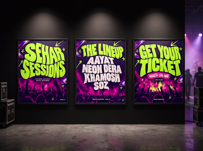 Sehar Sessions | Type-Led Festival