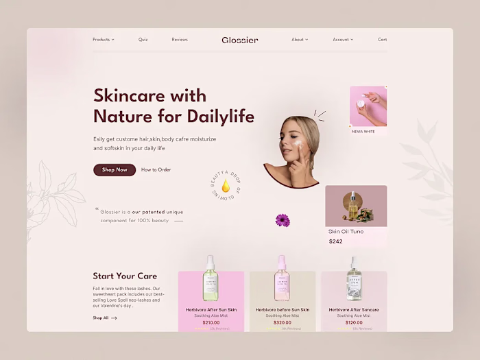 Skincare Product Landing Page

Here is