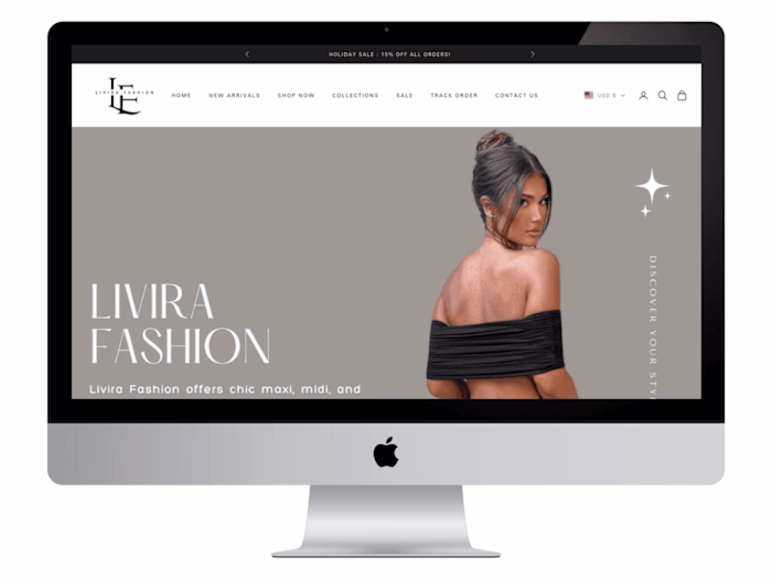 Livira Fashion Online Presence Enhancement