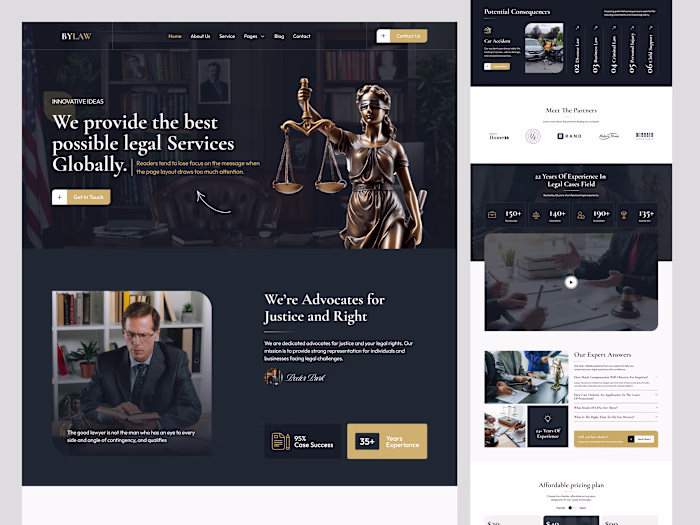 ⚖️ BYLAW -- Law Landing Page