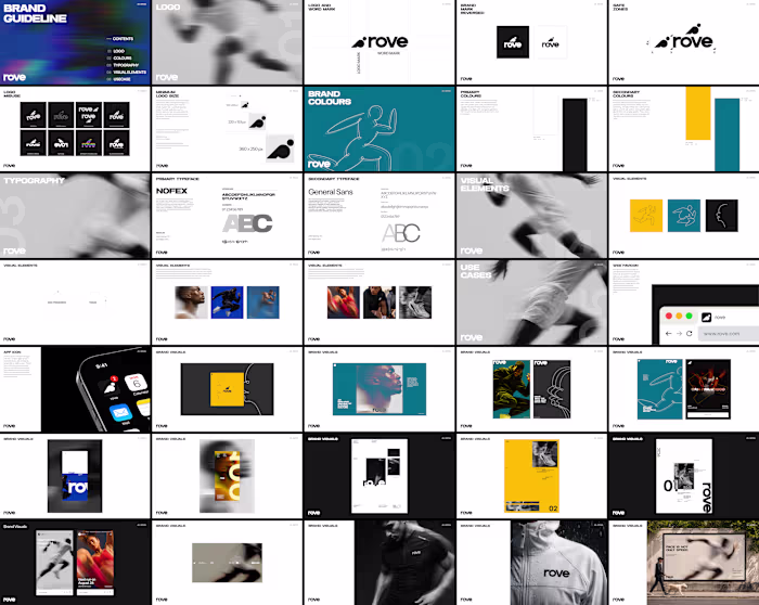 Brand Guideline Slides for rove.