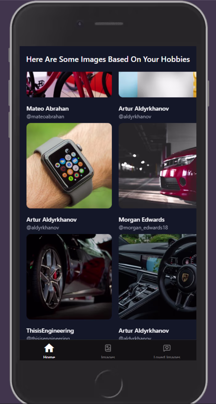 Fresh - Personalized Wallpaper Discovery App