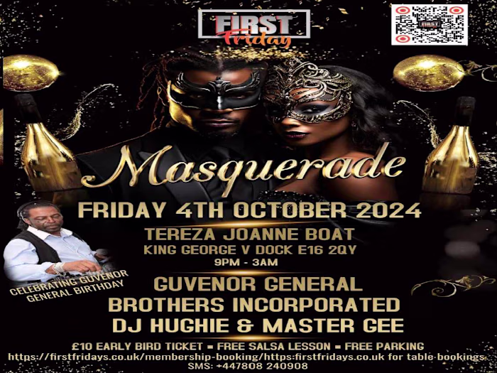 Masquerade   First Friday 