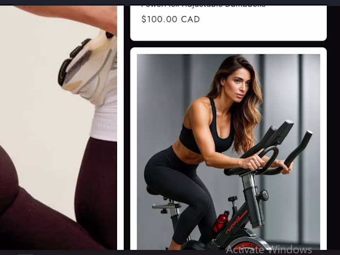 Luxury Fitness Shopify Store 